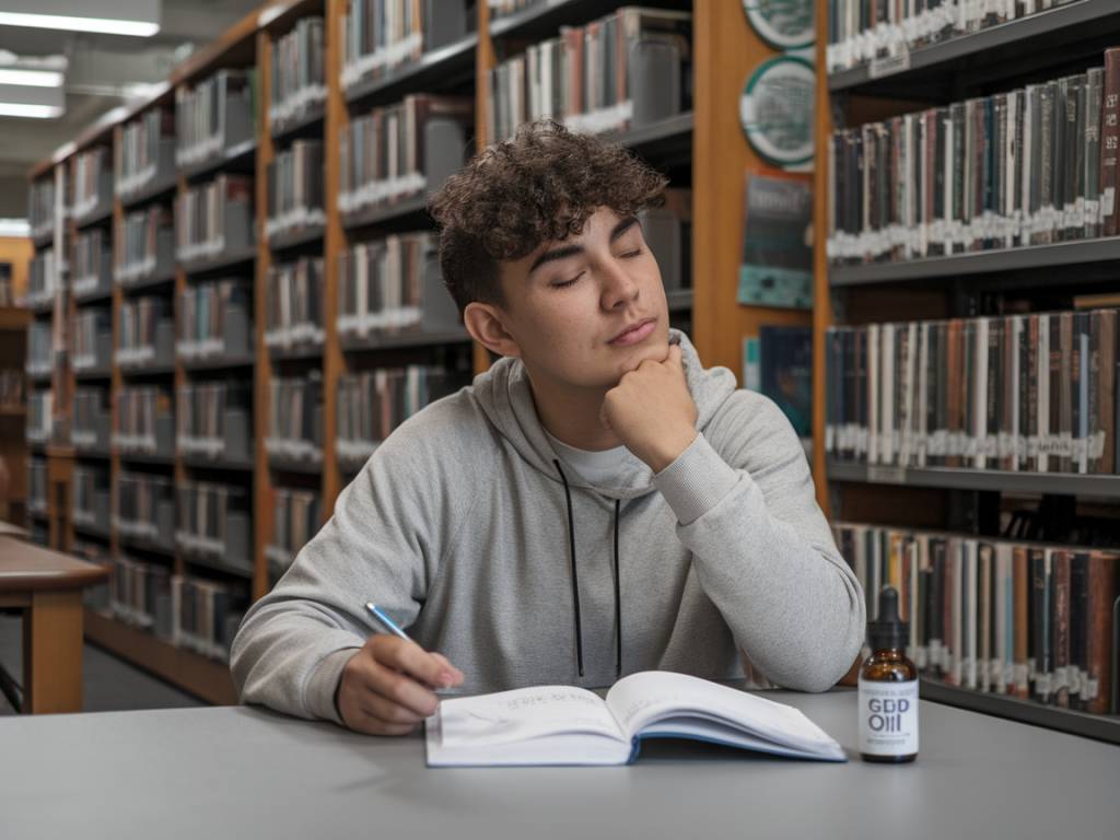 Comment le CBD peut aider à gérer l'anxiété avant un examen scolaire